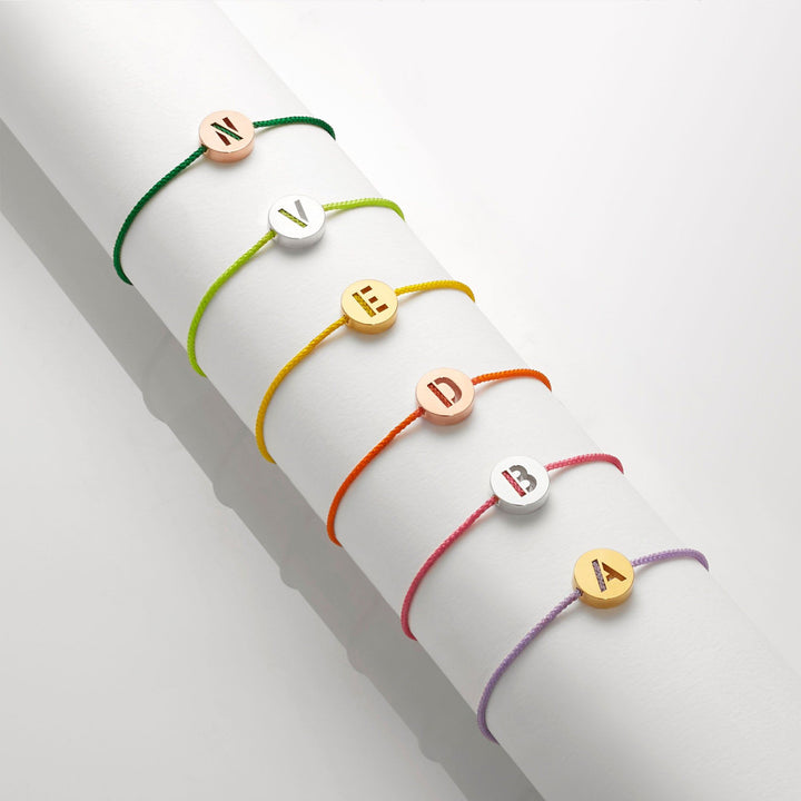 ABCs - x 18K Gold plattiert Armband