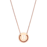 ABCs - B 18k Gold Plated Halskette