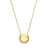 ABC's - G 18K Gold Plated Halskette