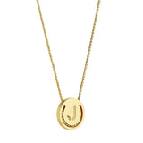 ABCs - J 18K Gold Plated Halskette