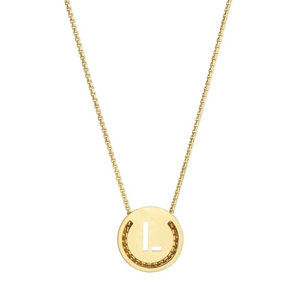 ABCs - L 18K Gold Plated Halskette