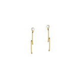 Astra Zenith 18K Guld Øreringe m. Perle