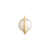 Cosmo Saturn Stud 18k Gold Ohrringe w. Perle