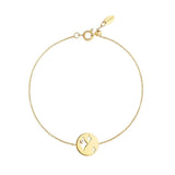 Cosmo Stella 18K Gold Plated Bracelet w. Zirconia