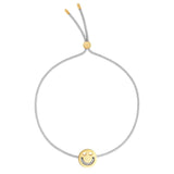 FRIENDS Happy 18K Gold Plated or Silver Bracelet