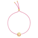 FRIENDS Happy 18K Gold Plated or Silver Bracelet