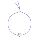 FRIENDS Quirky / Purple 18K Gold Plated Bracelet