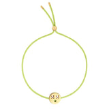 FRIENDS Quirky / Purple 18K Gold Plated Bracelet