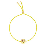 FRIENDS Quirky / Purple 18K Gold Plated Bracelet