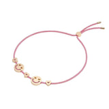 FRIENDS Smitten 2 Hearts 18K Gold Plated Bracelet