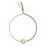 FRIENDS Turn Me Over Moss Green & Green 18K Gold Plated Bracelet
