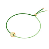 FRIENDS Turn Me Over Moss Green & Green 18K Gold Plated Bracelet