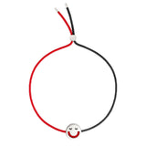 FRIENDS Turn Me Over Red & Black 18K Gold Plated Bracelet