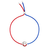 FRIENDS Turn Me Over Red & Blue 18K Gold Plated Bracelet