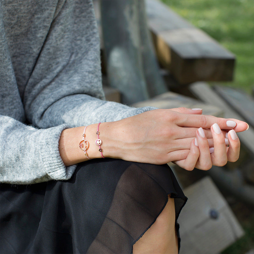 FRIENDS Smitten Hjertes 18K Forgyldt Armbånd