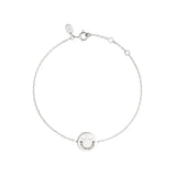 Freunde Happy Chain 18k Gold plattiert oder Silberarmband