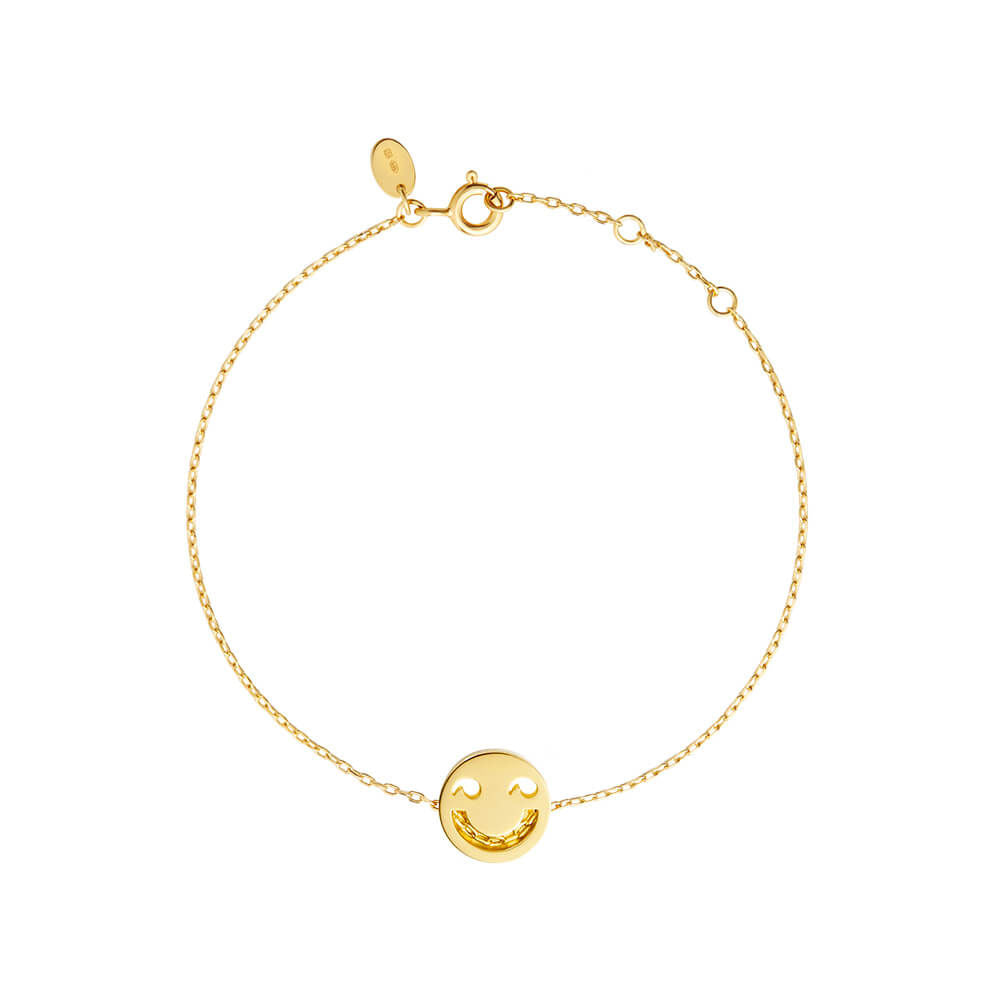 FRIENDS Jokey Chain 18K Gold Plated or Silver Bracelet