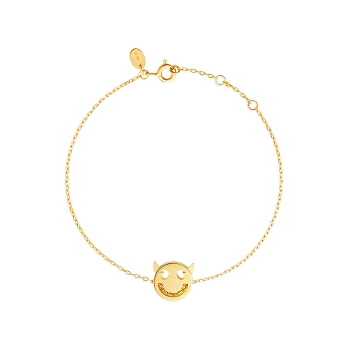 Freunde böse Kette 18K Gold plattiert Armband