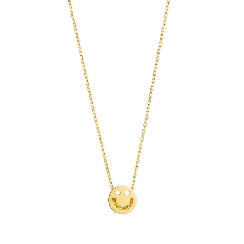 FRIENDS Happy Chain 18K Gold Plated or Silver Necklace