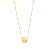 Freunde geschlagene Kette 18K Gold plattiert Halskette