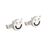 FRIENDS Wicked / Navy Silver Cufflinks