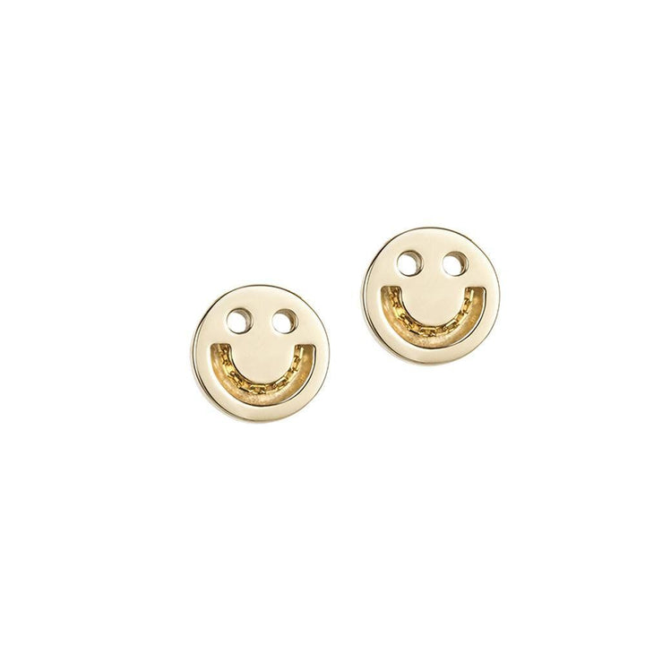 Freunde Happy Chain 18k Gold plattiert oder silberne Stollen