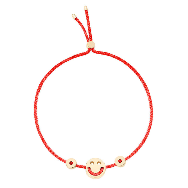 Freunde Happy Halo / Black 18k Gold Armband