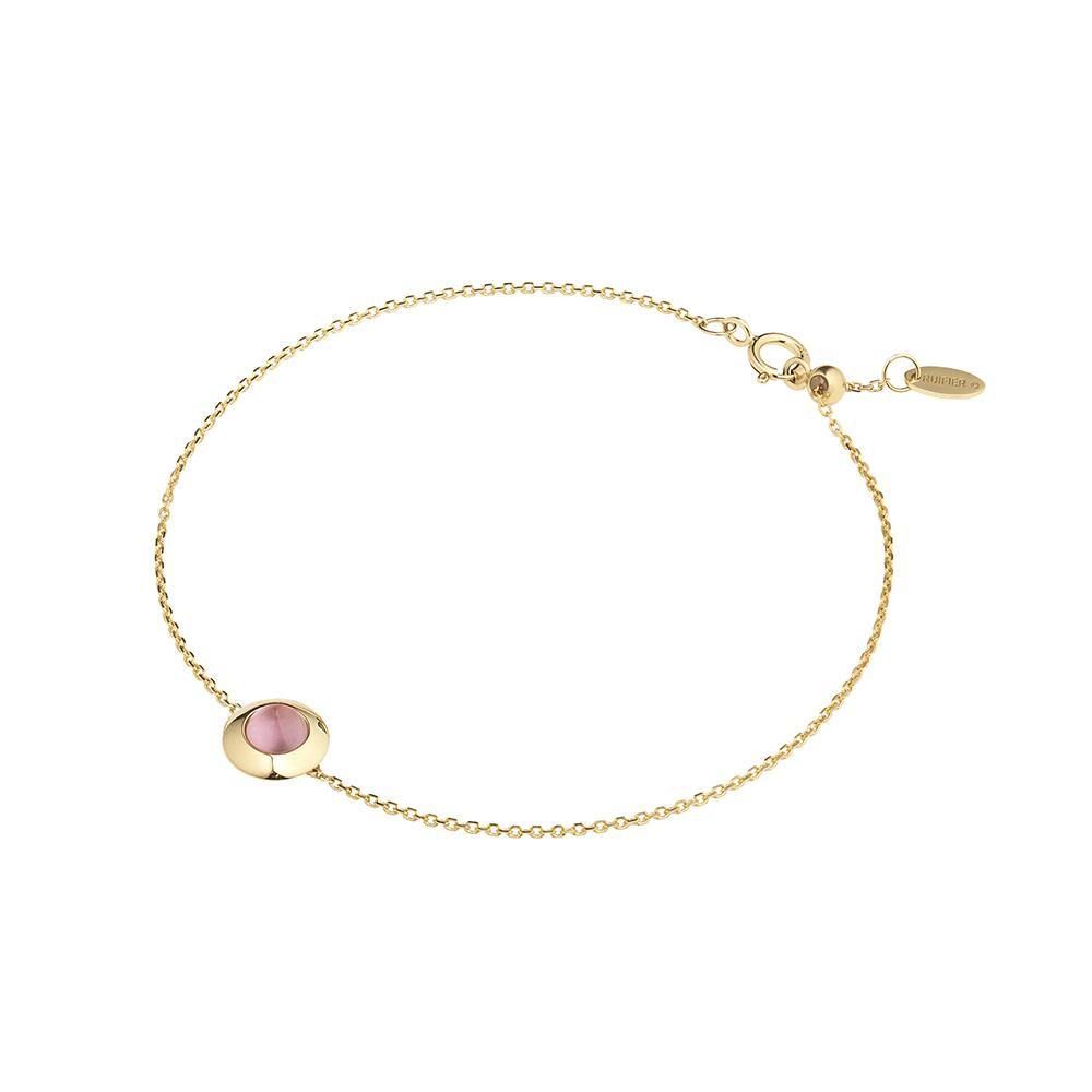 Gems of Cosmo 18K Gold Bracelet w. Rubellite