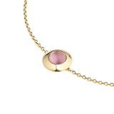 Gems of Cosmo 18K Gold Bracelet w. Rubellite