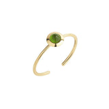 Gems of Cosmo 18K Gold Ring w. Chrome diopside