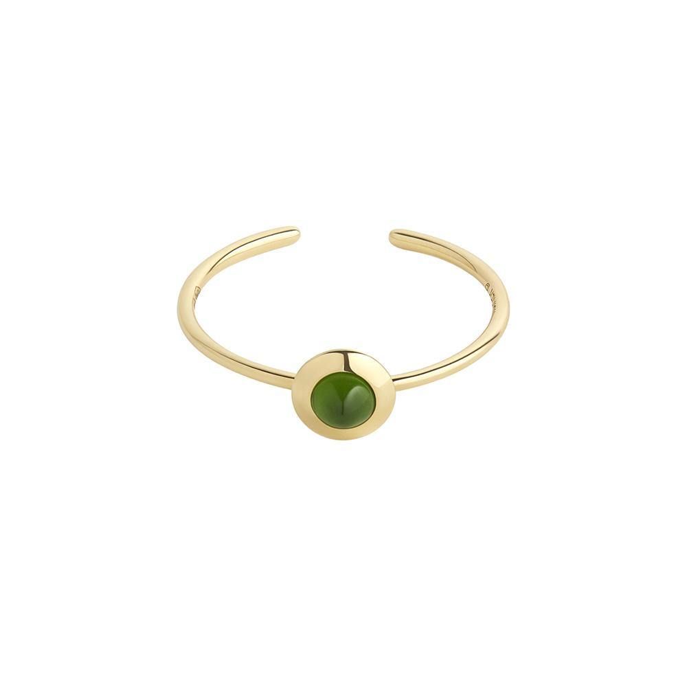 Gems of Cosmo 18K Gold Ring w. Chrome diopside