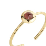 Gems of Cosmo 18K Gold Ring w. Garnet