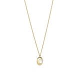 Gems of Cosmo 18K Gold Necklace w. Moonstone