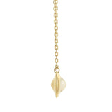 Gems of Cosmo 18K Gold Necklace w. Moonstone