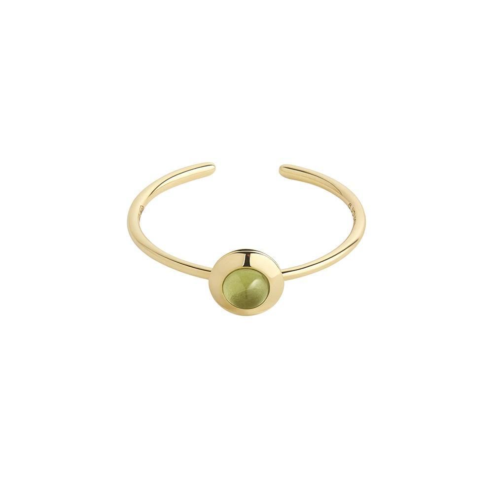 Gems of Cosmo 18K Gold Ring w. Olivine