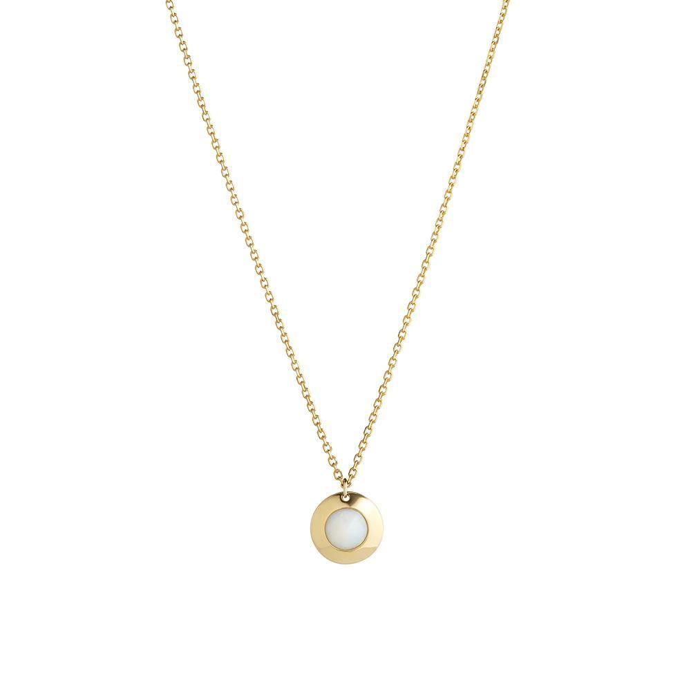Edelsteine von Cosmo 18k Gold Halskette w. Opal