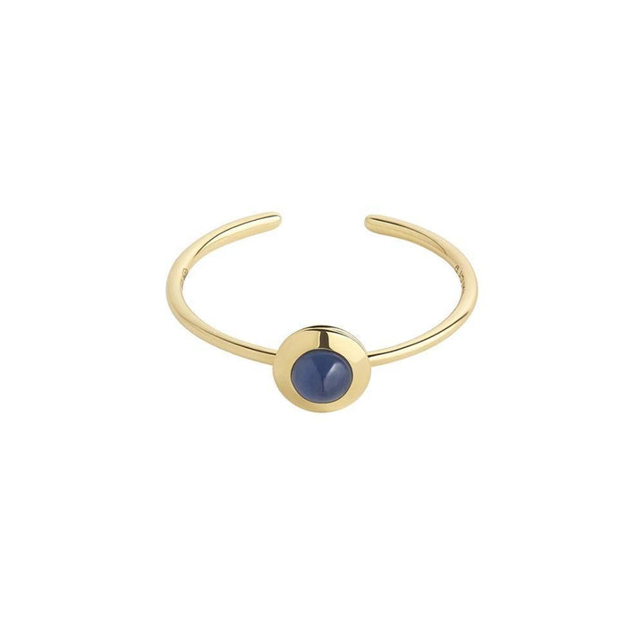 Gems of Cosmo 18K Gold Ring w. Sapphire