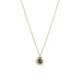 Gems of Cosmo 18K Guld Halskæde m. Safir