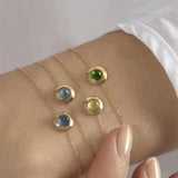 Gems of Cosmo 18K Gold Bracelet w. Sapphire