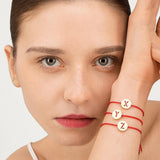 ABCs - Z 18k Gold plattiert Armband