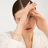 Freunde verträumte Kette 18K Gold plattiert oder Silberarmband