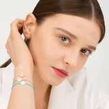 FRIENDS Merry / Lilac 18K Gold Plated Bracelet