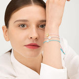 FRIENDS Jokey / Lilac 18K Gold Plated or Silver Bracelet