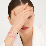 FRIENDS Turn Me Over Rose Pink 18K Gold Plated Bracelet