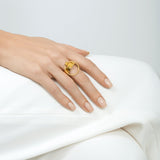 ICON 18K Gold Plated Ring