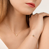 Modern Words Fine Star 18K Guld Halskæde m. Diamant