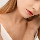 Modern Words Fine Star 18K Guld Halskæde m. Diamant