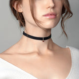 PREMIERE MWAH Diamond Choker 18K Gold Necklace w. Diamond & Ruby