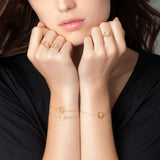 Petit Beck 14k Whitegold Ring w. Diamant