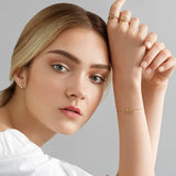 PETIT Jen 14K Gold Bracelet w. Diamond